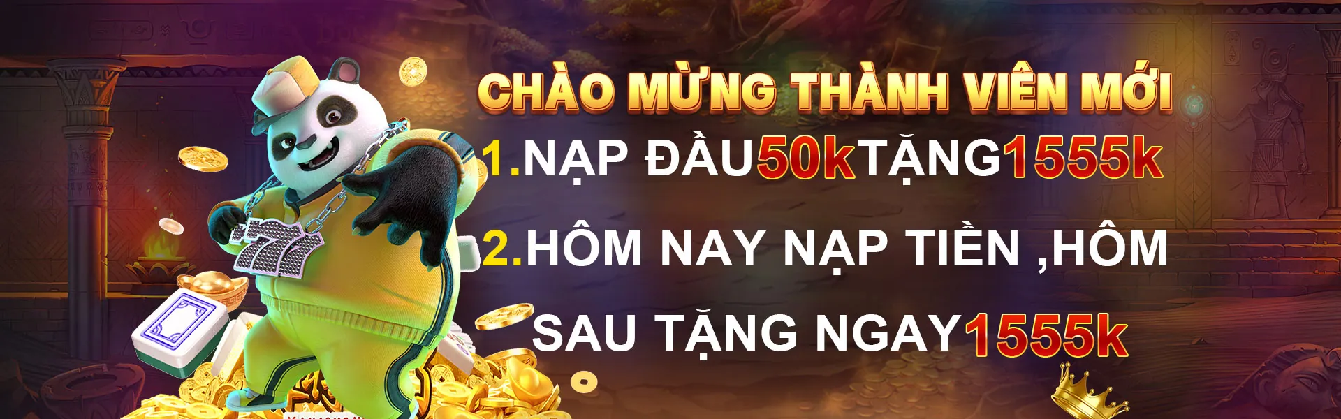 Giao diện chào mừng hcm666 login